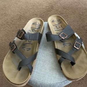 Mad love brown sandals
